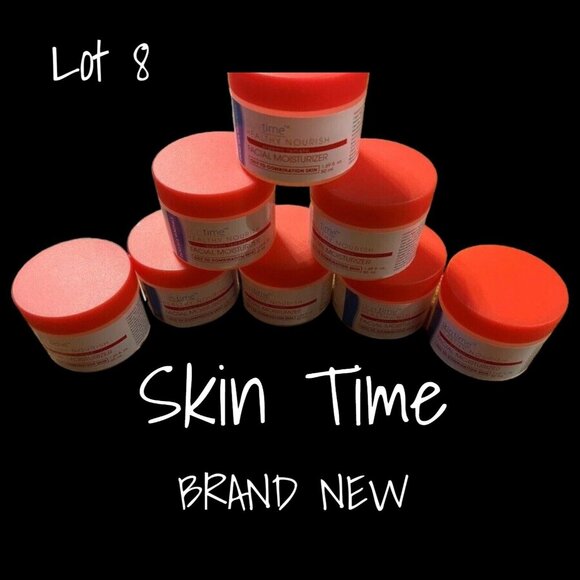 Skin Time Healthy Nourish Organic Tomato Face Moisturizer Lot 8 New - Picture 1 of 3